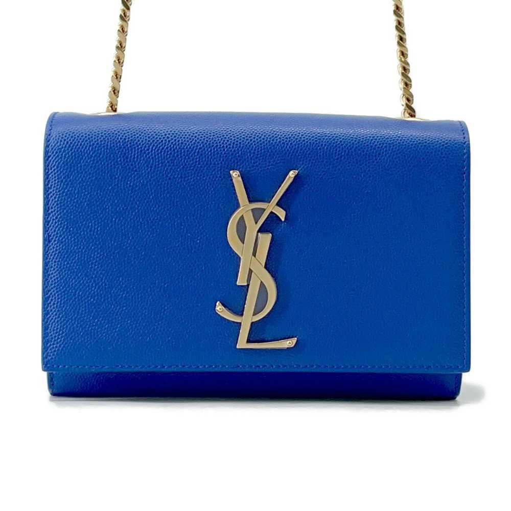 Saint Laurent Paris Chain Shoulder Bag Kate Leather - Picture 1 of 12